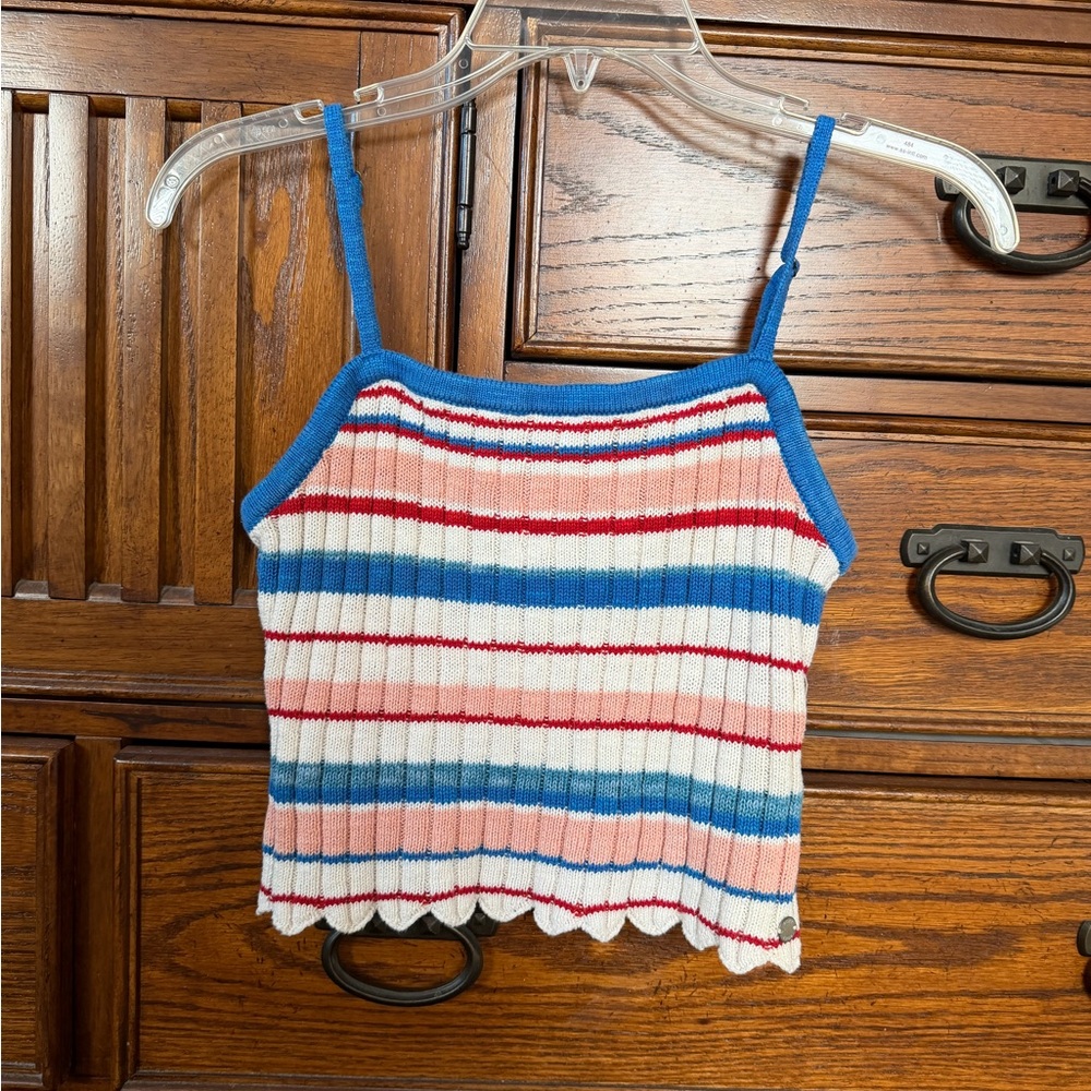 Roxy Knitted Crop Top